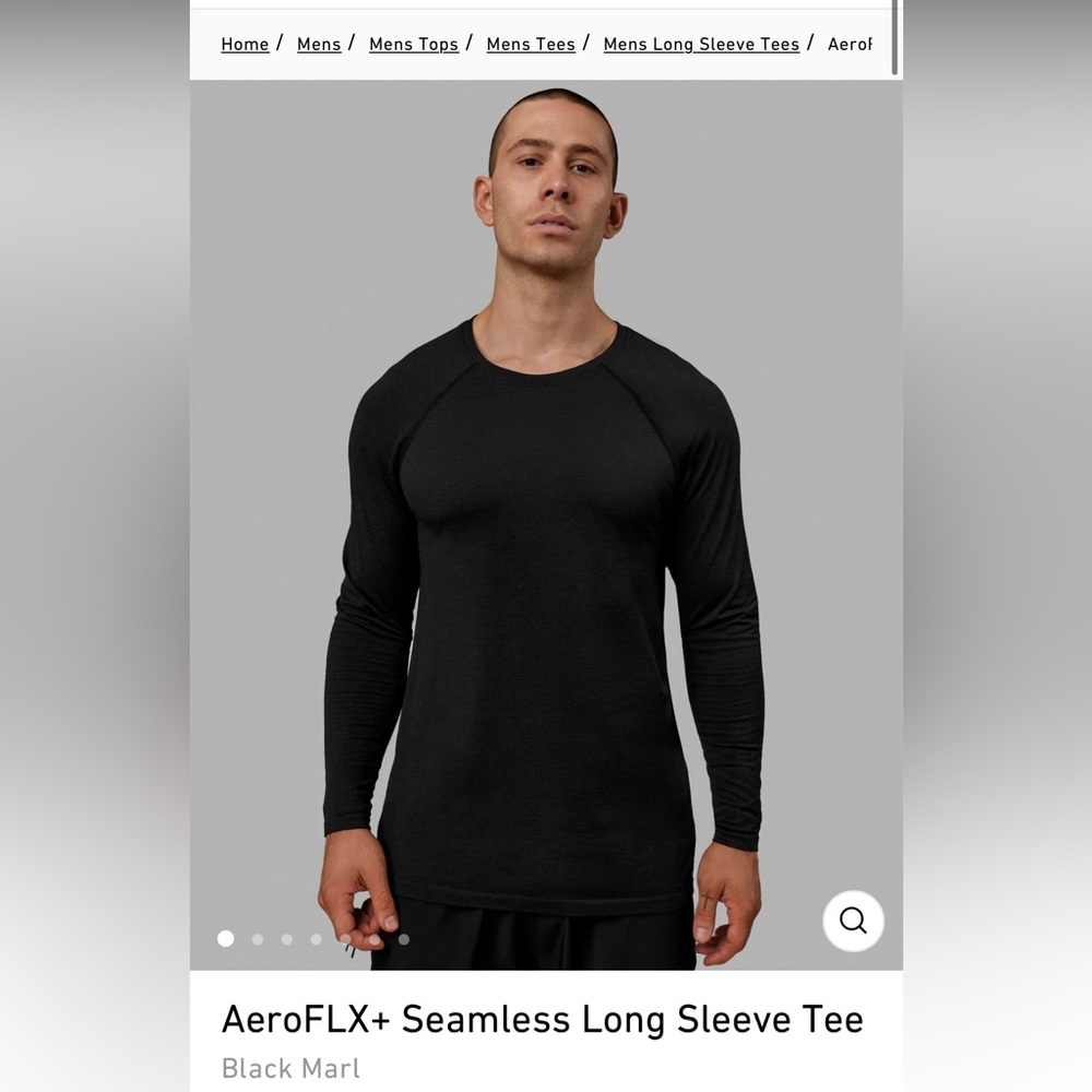LSKD AeroFLX+ Seamless Long Sleeve Tee. NWT.